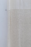 SWAYING/KNIT patchwork striped long skirt SW23AW3B09 white